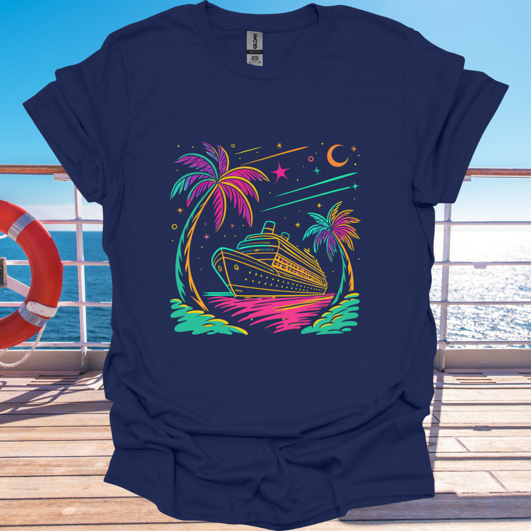 Neon Cruise Ship