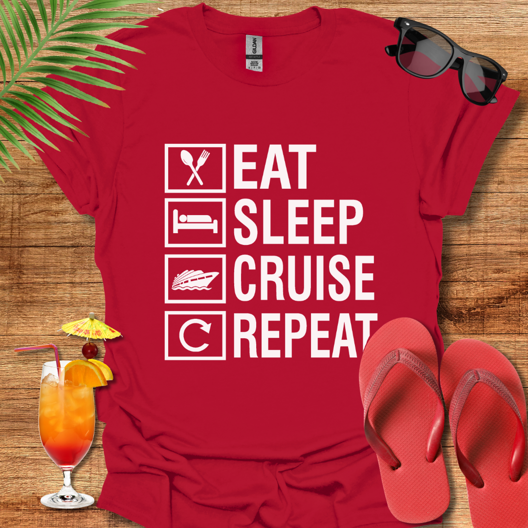 Eat Sleep Cruise Repeat 2
