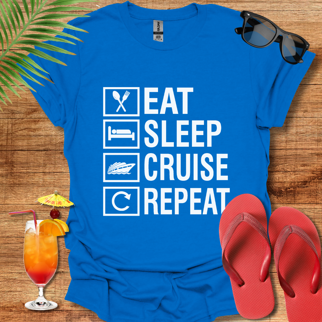 Eat Sleep Cruise Repeat 2