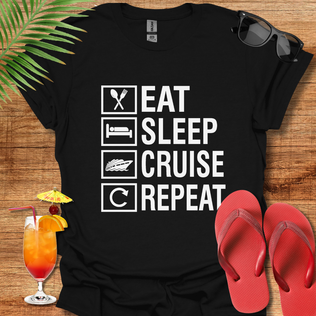 Eat Sleep Cruise Repeat 2