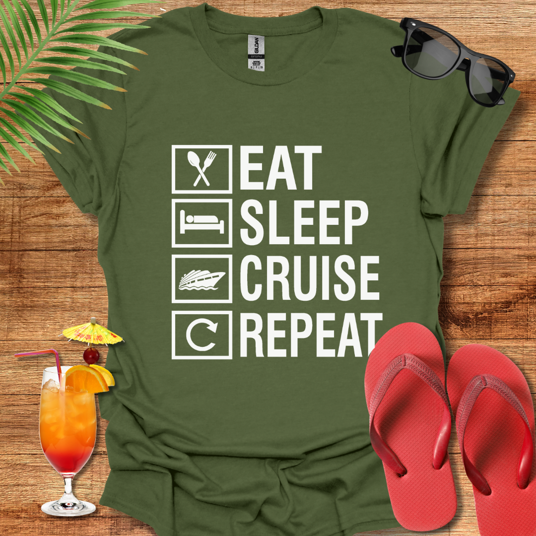 Eat Sleep Cruise Repeat 2