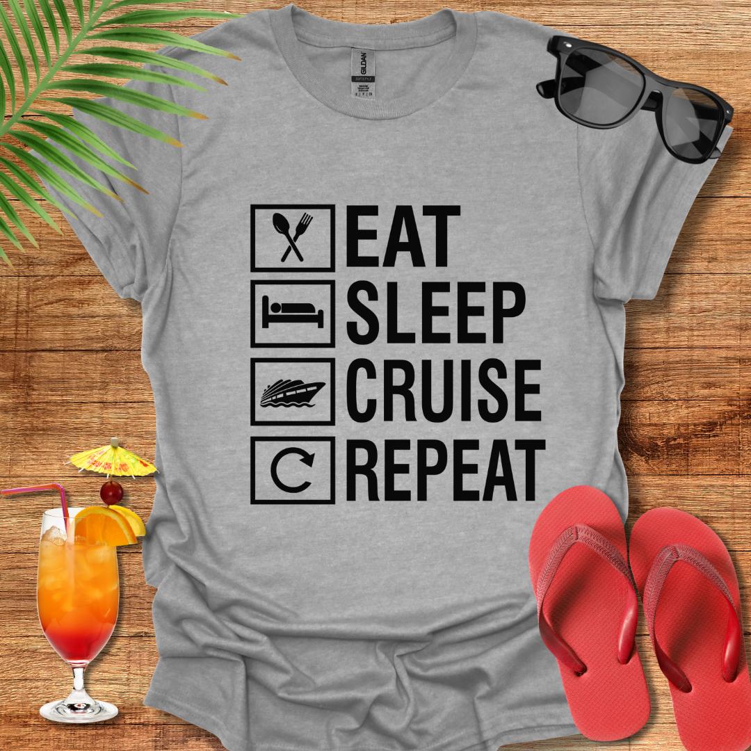 Eat Sleep Cruise Repeat 2