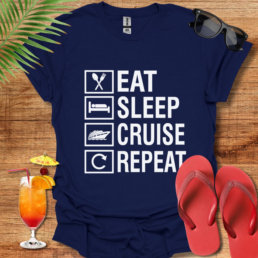 Eat Sleep Cruise Repeat 2