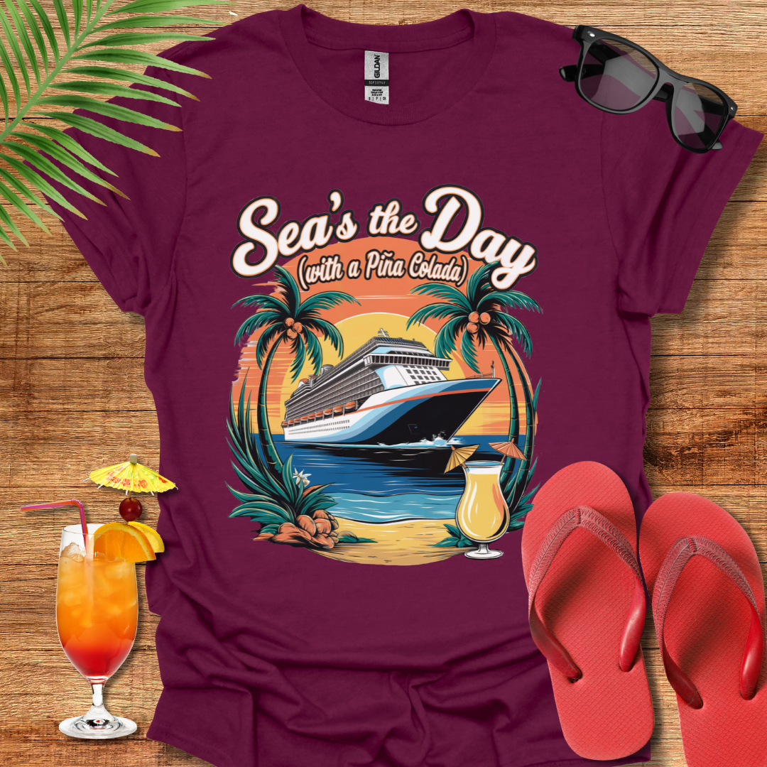 Sea's The Day With A Pina Colada