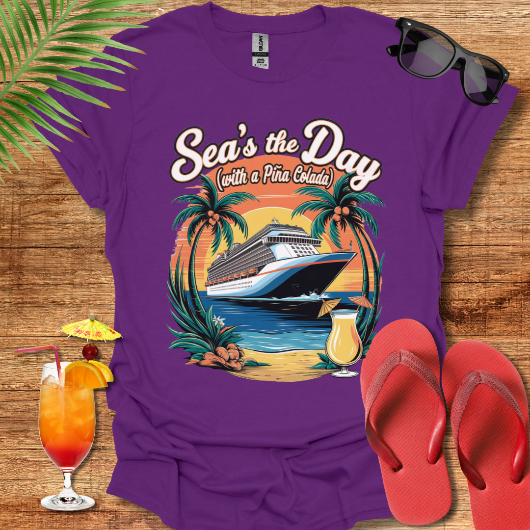 Sea's The Day With A Pina Colada