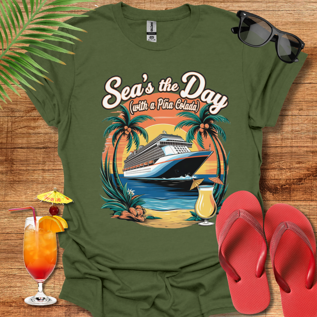 Sea's The Day With A Pina Colada