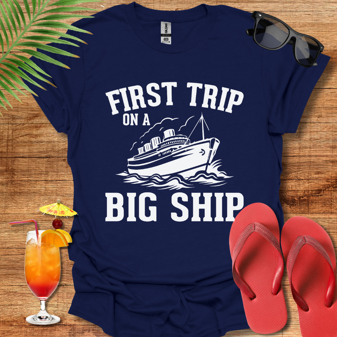 First Trip On A Big Ship