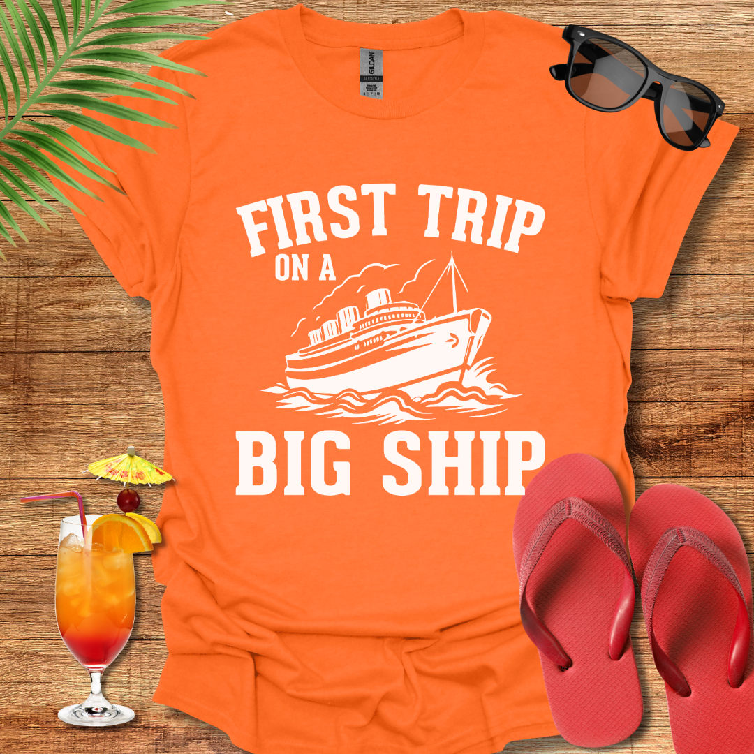 First Trip On A Big Ship