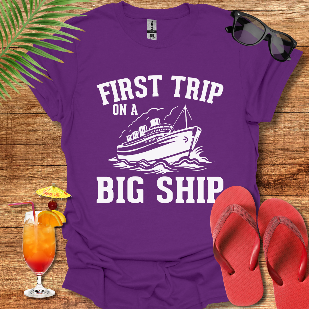 First Trip On A Big Ship