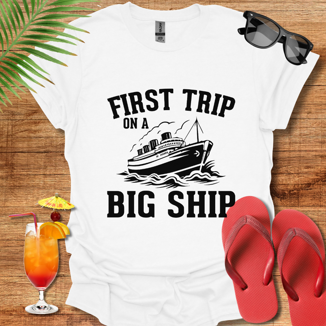 First Trip On A Big Ship