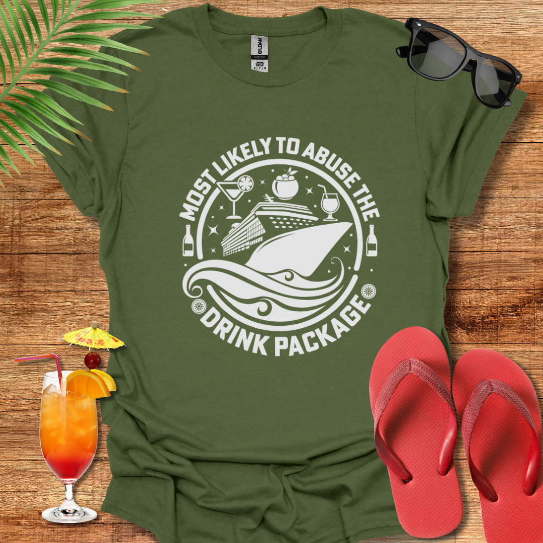 Most Likely To Abuse Drink Package