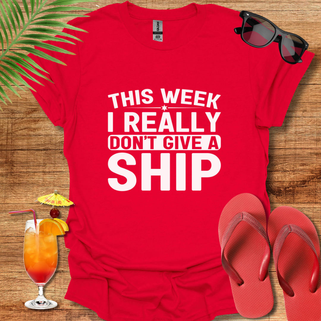 I Really Don't Give  A Ship