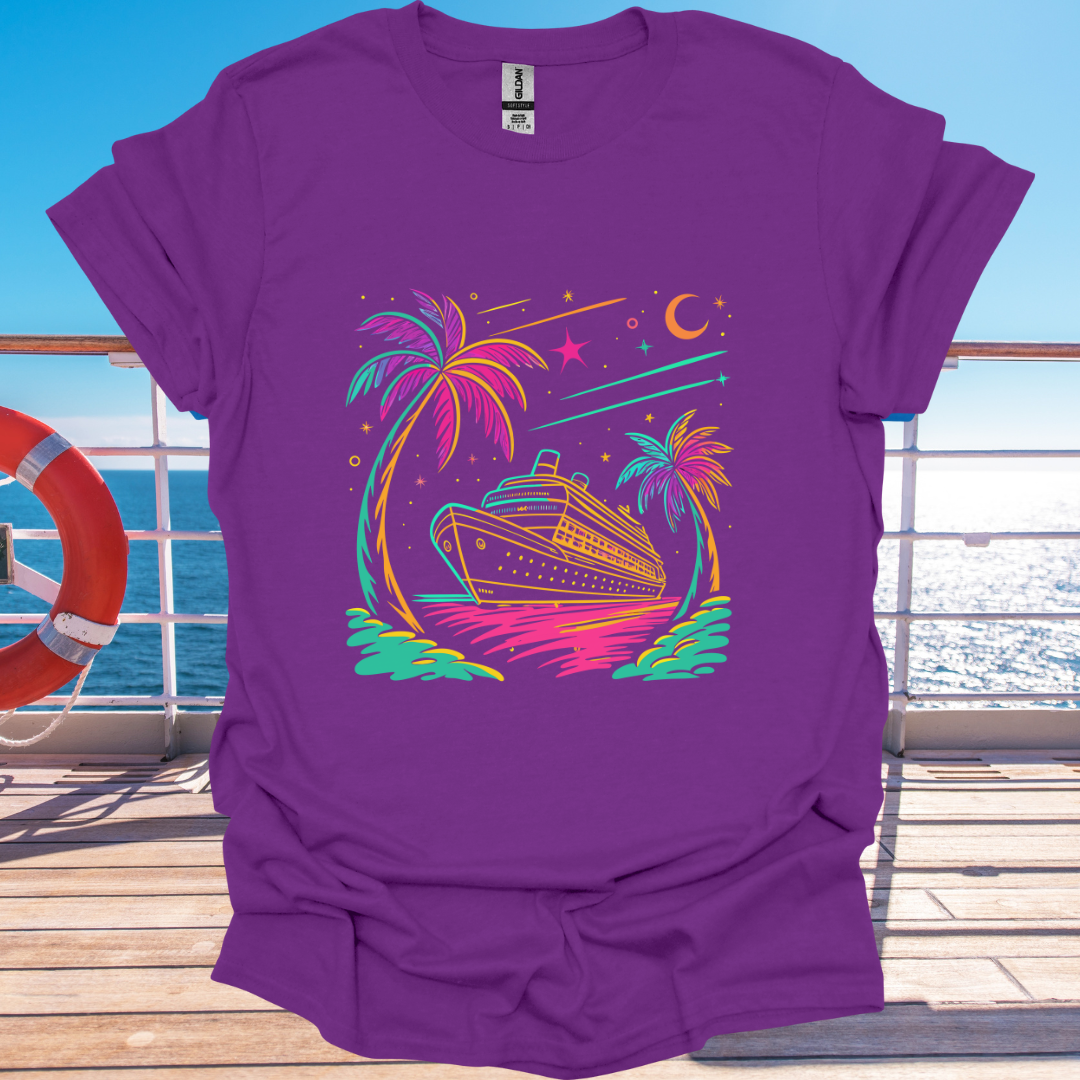 Neon Cruise Ship