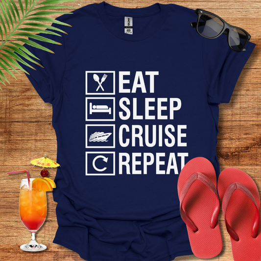 Eat Sleep Cruise Repeat 2