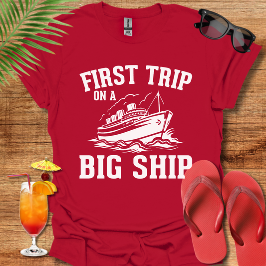 First Trip On A Big Ship